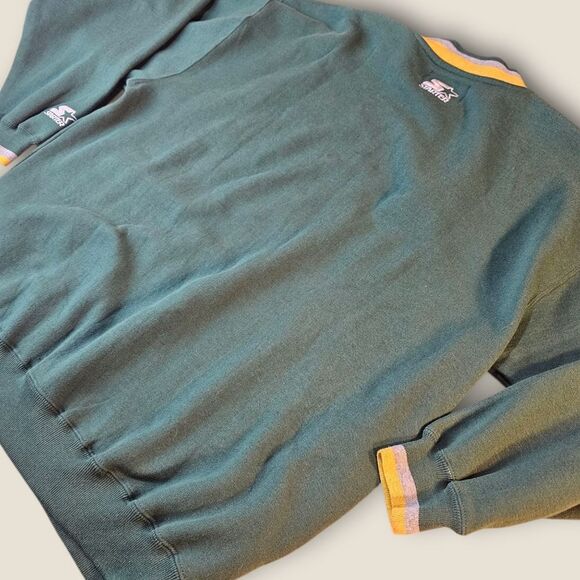 Vintage Starter Green Bay Packers Crewneck Sweater XLarge - Picture 11 of 15